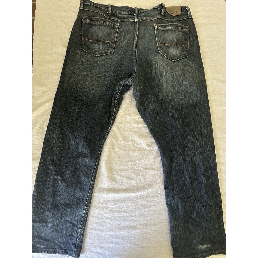 Wrangler Men's Size 40x30 Jeans Relaxed Straight Dark Wash Western Workwear Pant - Picture 11 of 13